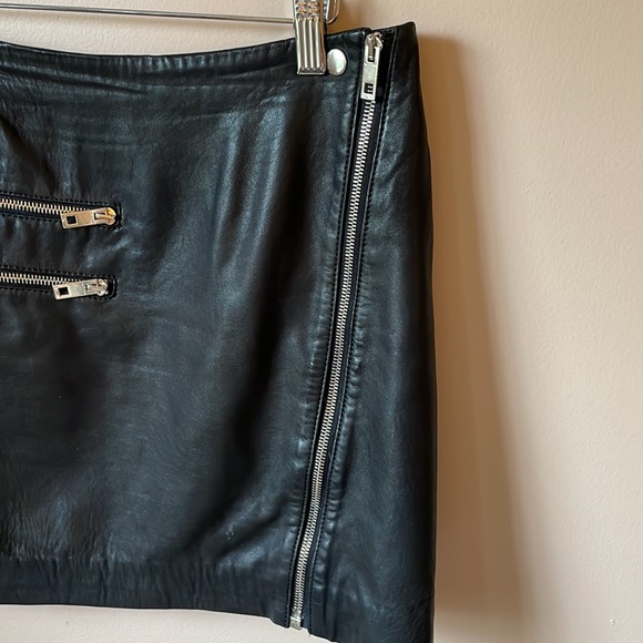 Rag & Bone 100% leather skirt - Picture 5 of 9